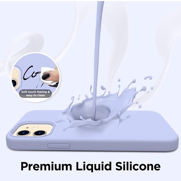 IPhone 12/12 pro case 6.1” Light Blue Brand New - Picture 3 of 10